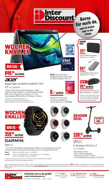 Catalogue Interdiscount - 4.8.2025 - 17.8.2025.