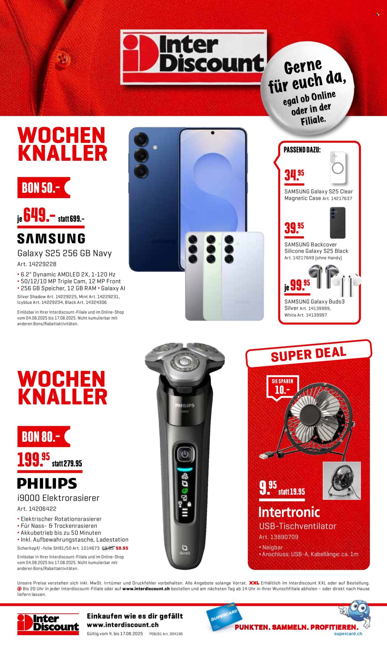 Volantino Interdiscount - 4.8.2025 - 17.8.2025. Pagina 16