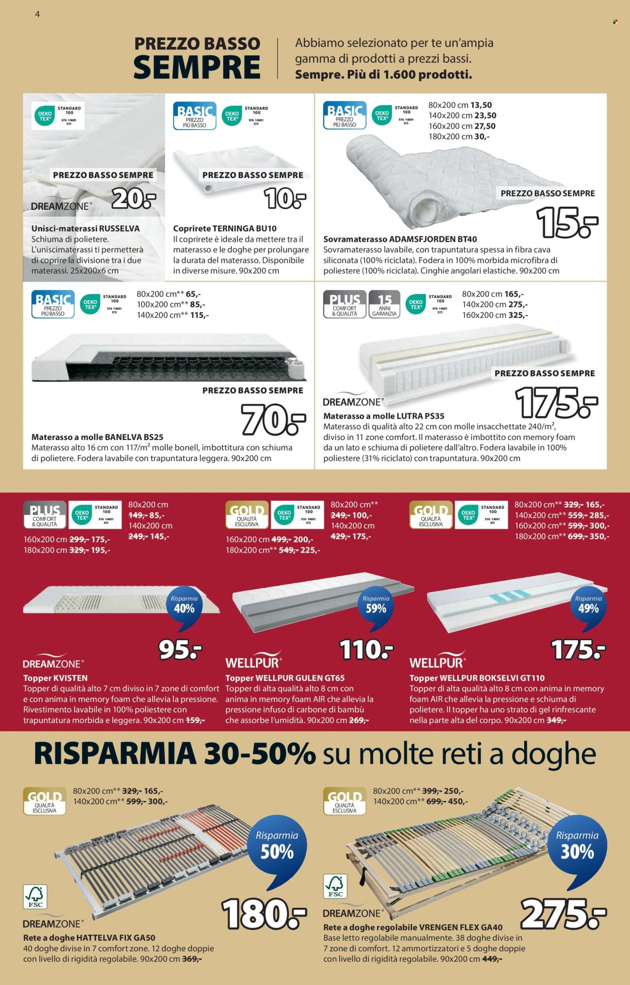 Volantino JYSK - 5.8.2025 - 11.8.2025. Pagina 4