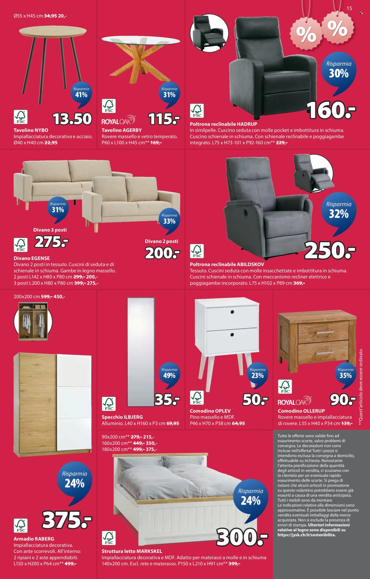 Volantino JYSK - 5.8.2025 - 11.8.2025. Pagina 15