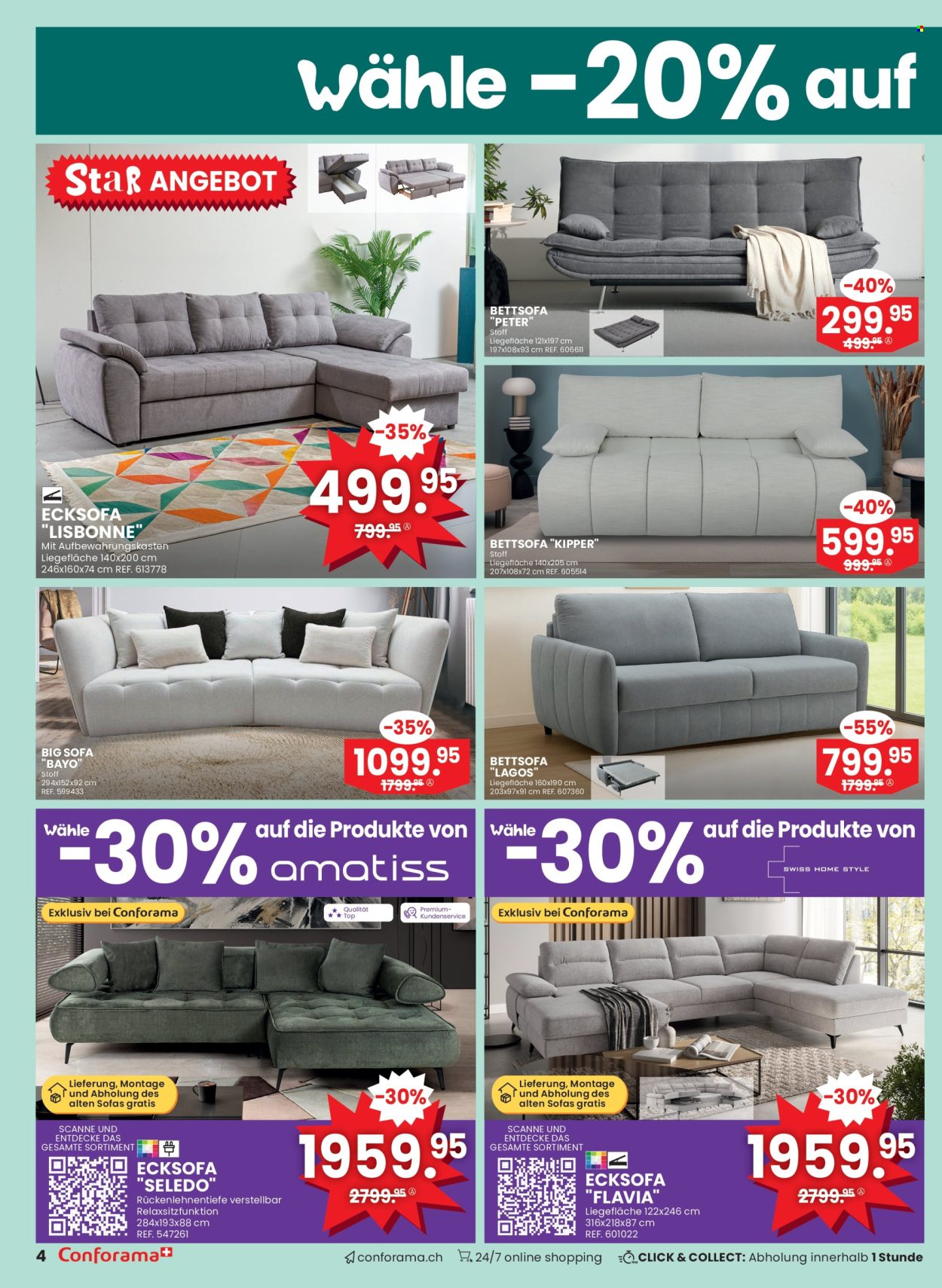 Volantino Conforama - 6.8.2025 - 26.8.2025. Pagina 4