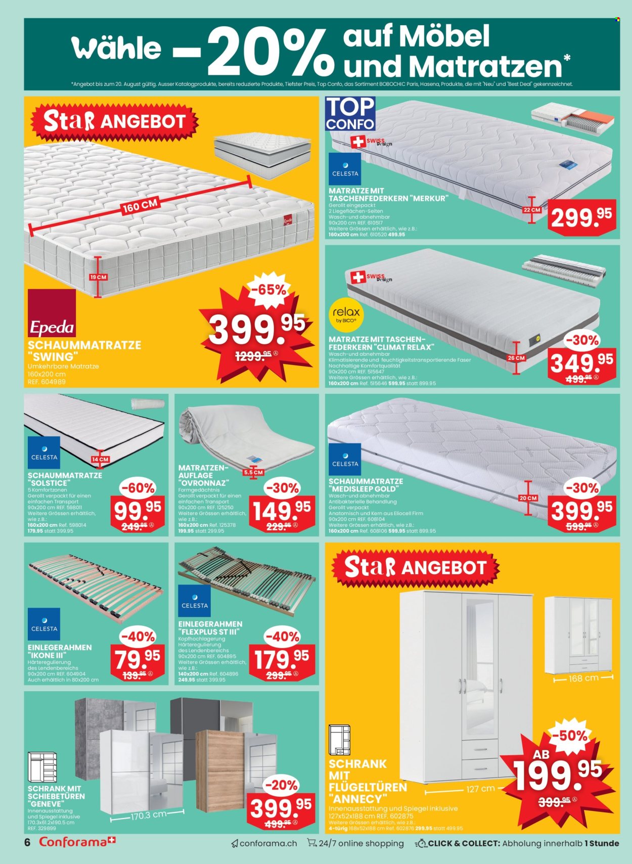 Volantino Conforama - 6.8.2025 - 26.8.2025. Pagina 6