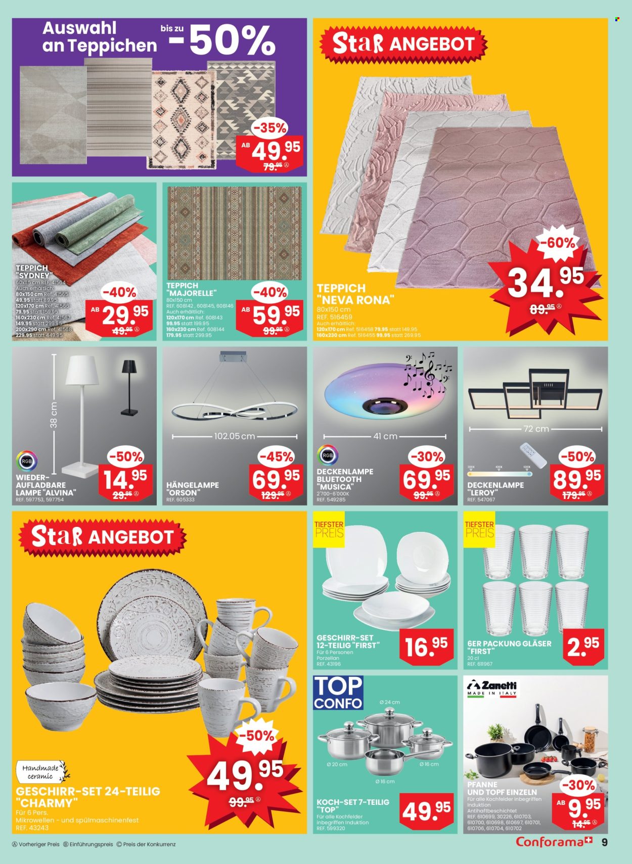 Volantino Conforama - 6.8.2025 - 26.8.2025. Pagina 9