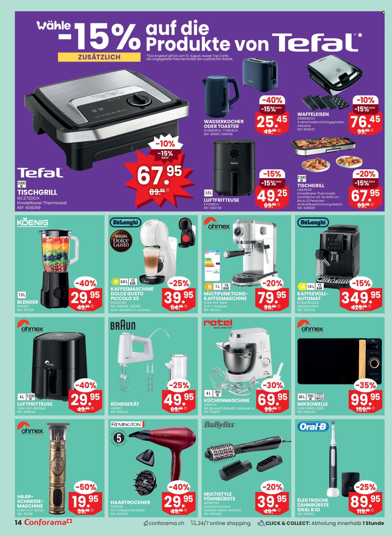 Volantino Conforama - 6.8.2025 - 26.8.2025. Pagina 14