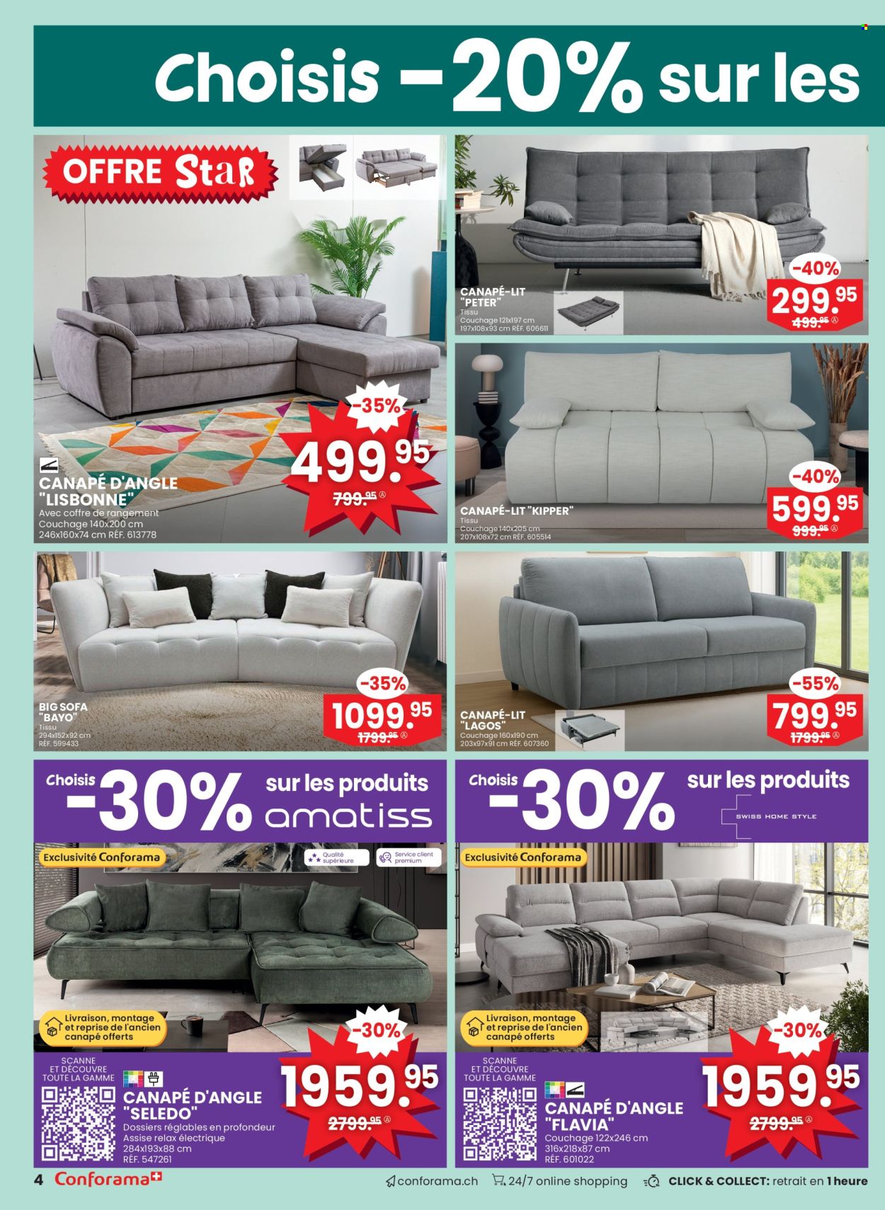 Prospekt Conforama - 6.8.2025 - 26.8.2025. Seite 4