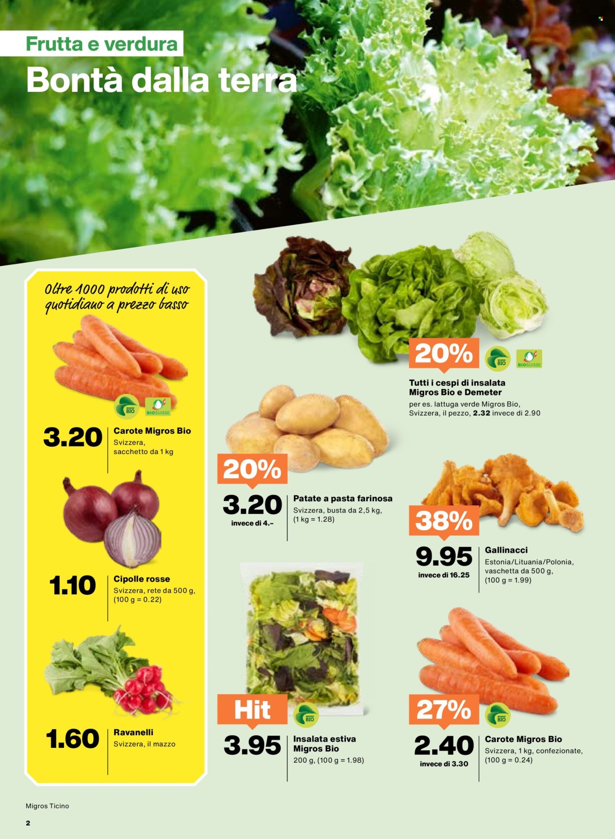 Volantino Migros - 5.8.2025 - 11.8.2025. Pagina 2