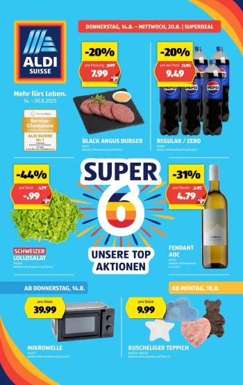 Catalogue Aldi - 14.8.2025 - 20.8.2025.