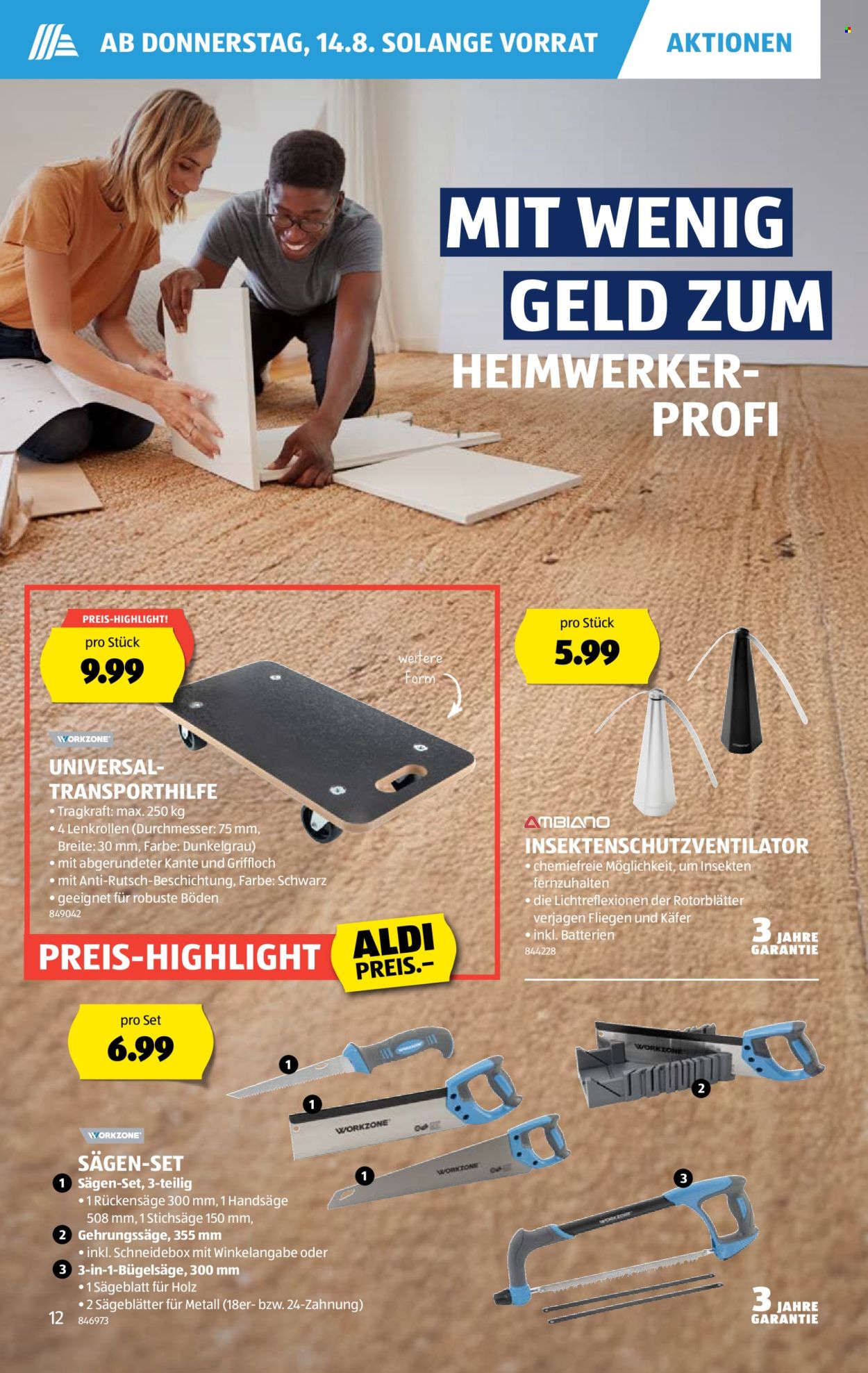 Volantino Aldi - 14.8.2025 - 20.8.2025. Pagina 12