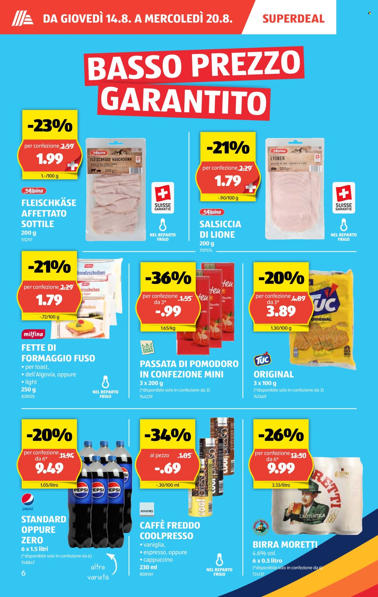 Prospekt Aldi - 14.8.2025 - 20.8.2025. Seite 6