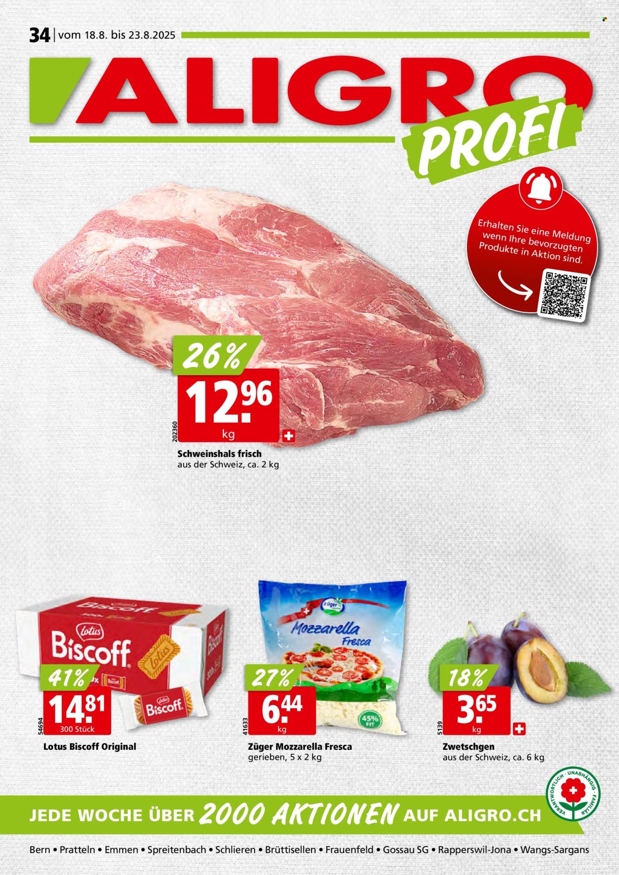 Volantino ALIGRO - 18.8.2025 - 23.8.2025. Pagina 1