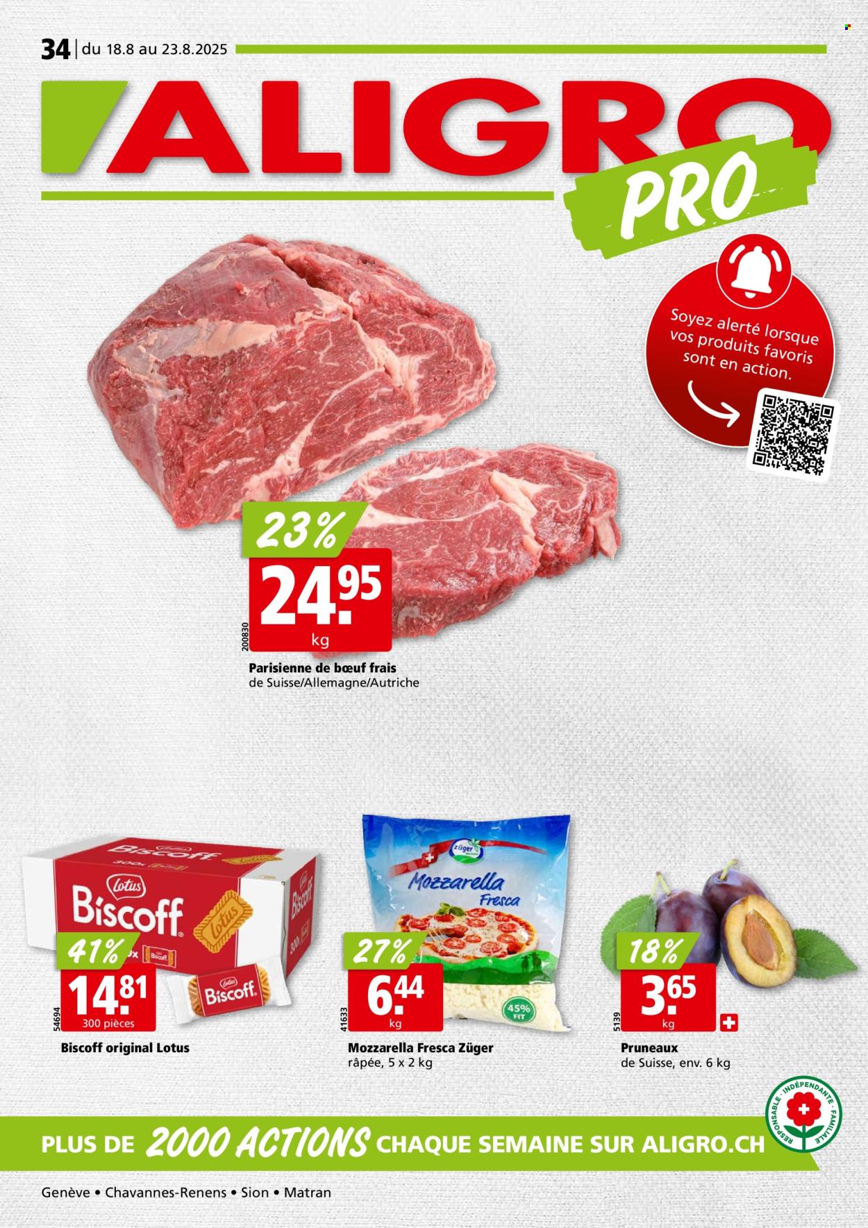 Volantino ALIGRO - 18.8.2025 - 23.8.2025. Pagina 1
