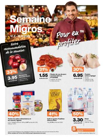 Catalogue Migros - 12.8.2025 - 18.8.2025.