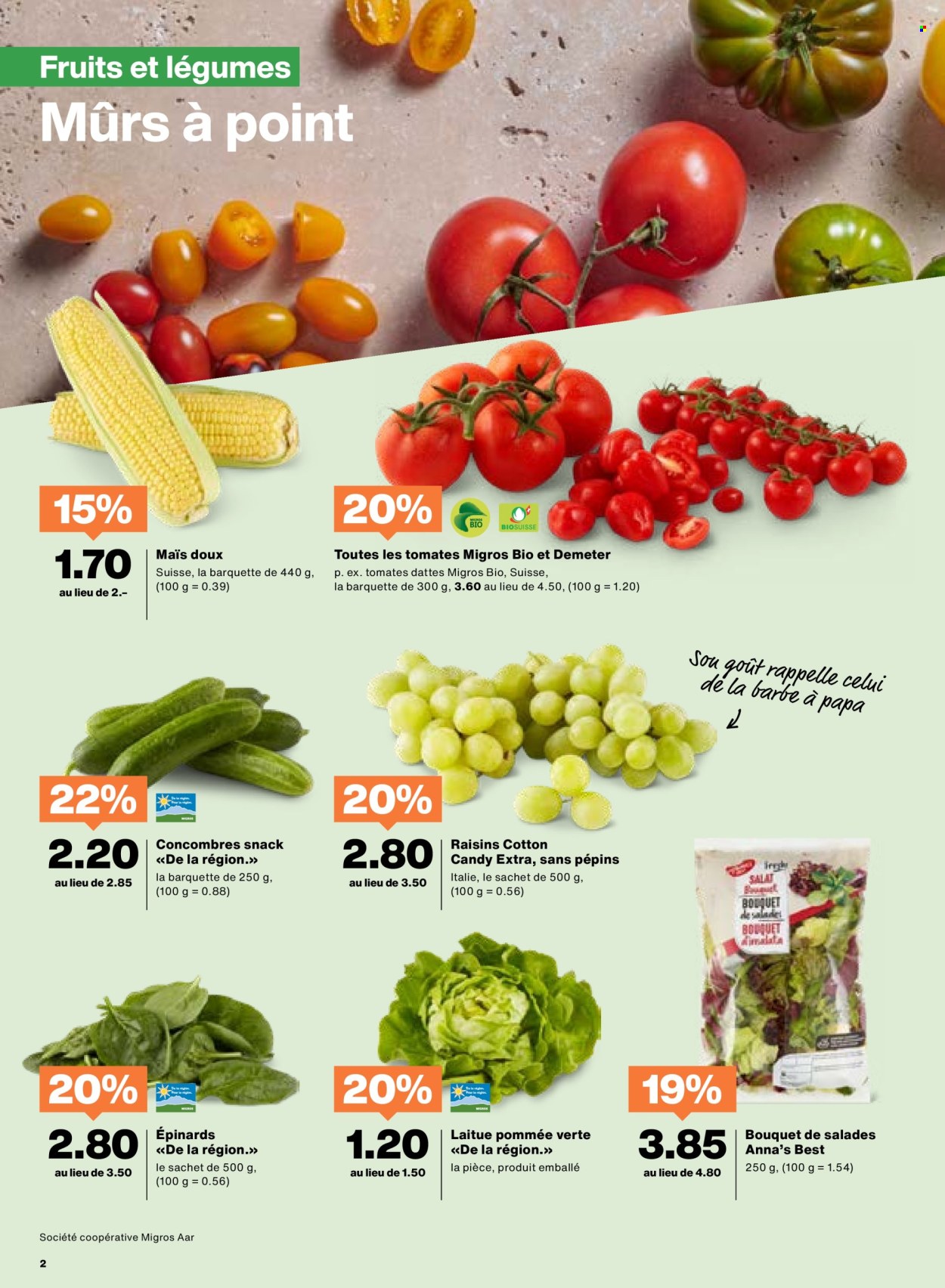 Volantino Migros - 12.8.2025 - 18.8.2025. Pagina 2