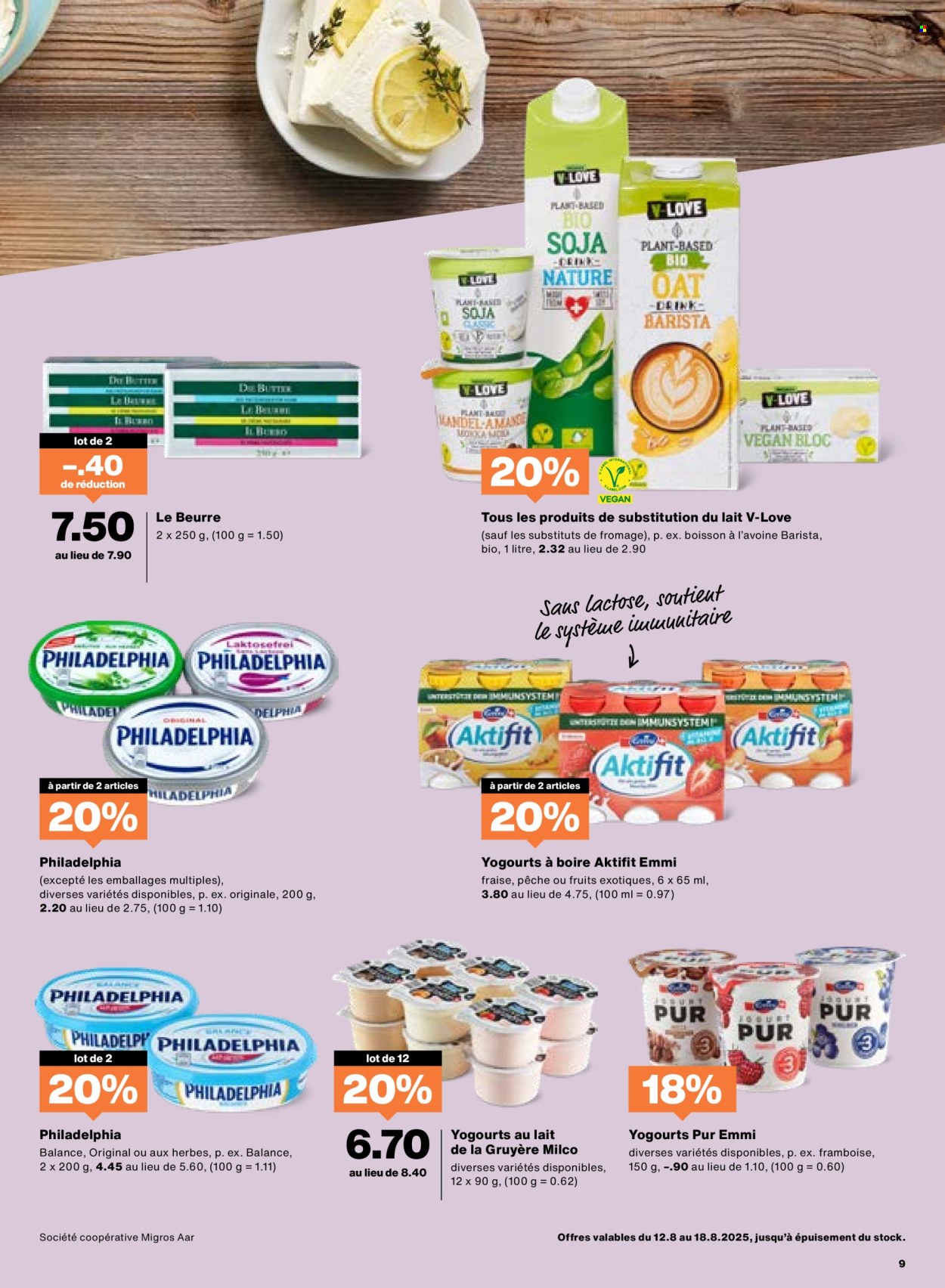 Volantino Migros - 12.8.2025 - 18.8.2025. Pagina 9