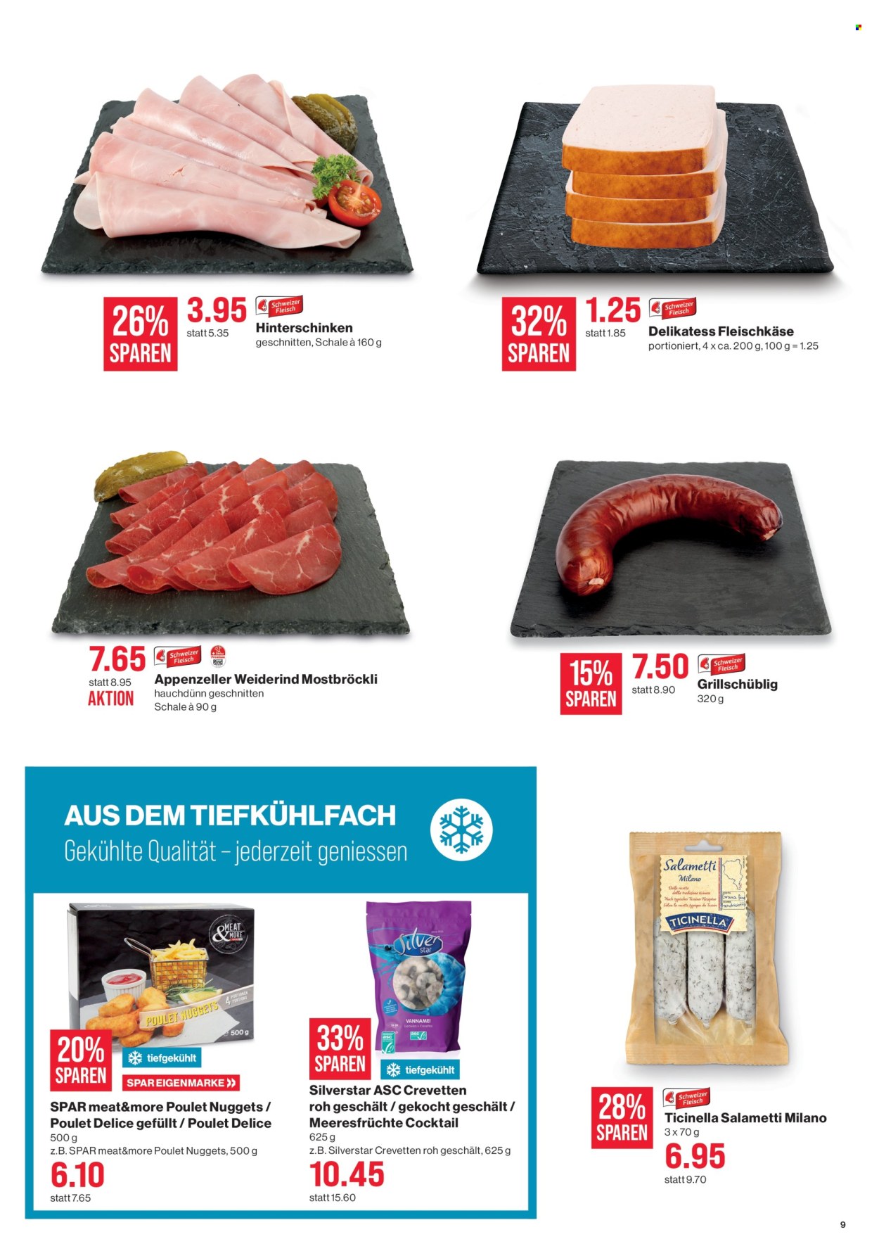 Prospekt SPAR - 14.8.2025 - 20.8.2025. Seite 9