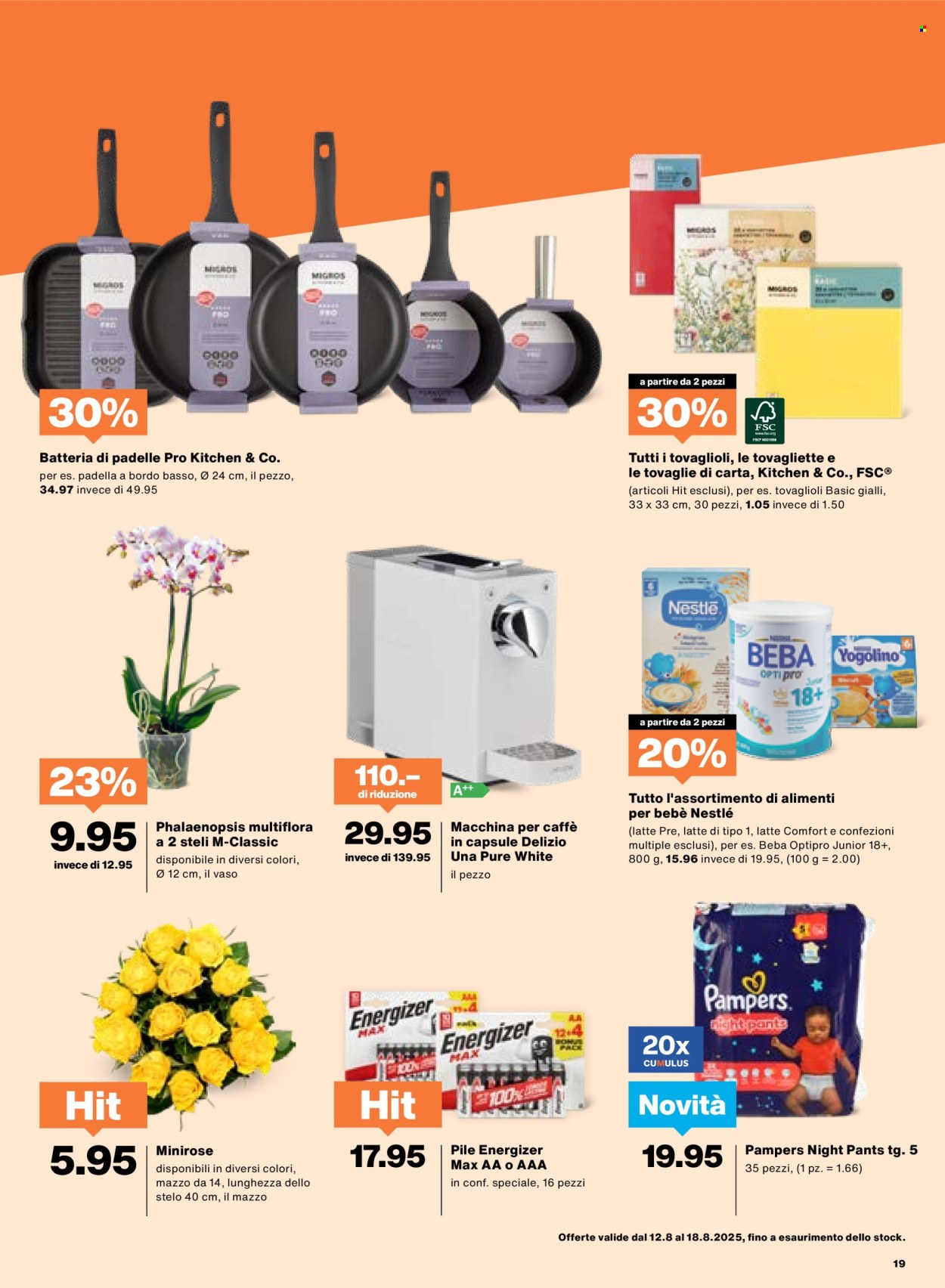 Volantino Migros - 12.8.2025 - 18.8.2025. Pagina 19