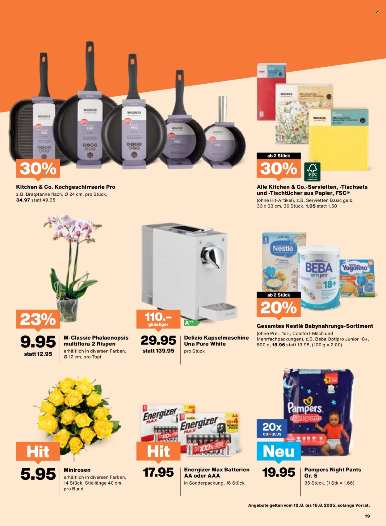 Volantino Migros - 12.8.2025 - 18.8.2025. Pagina 19