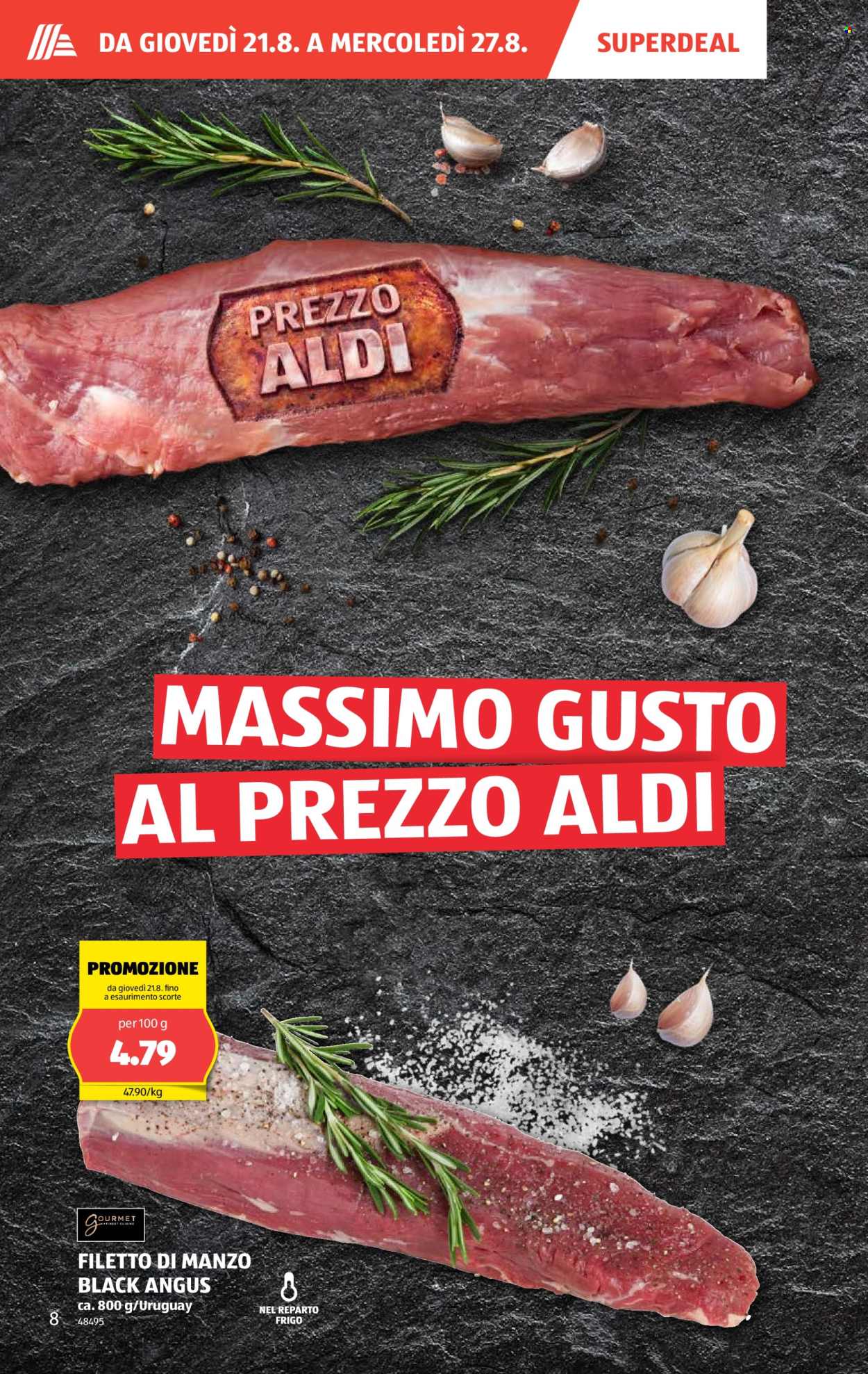 Prospekt Aldi - 21.8.2025 - 27.8.2025. Seite 8