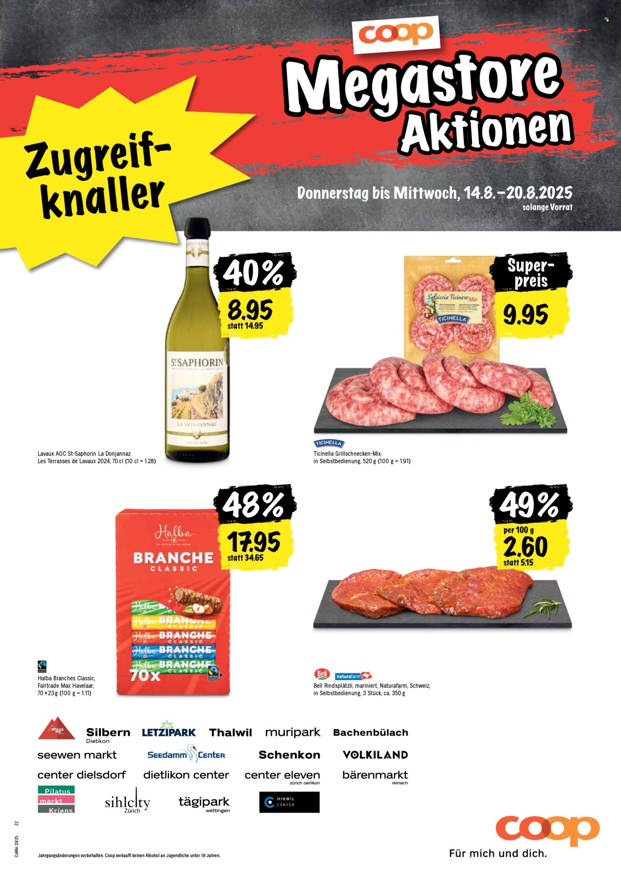 Volantino Coop - 14.8.2025 - 20.8.2025. Pagina 21