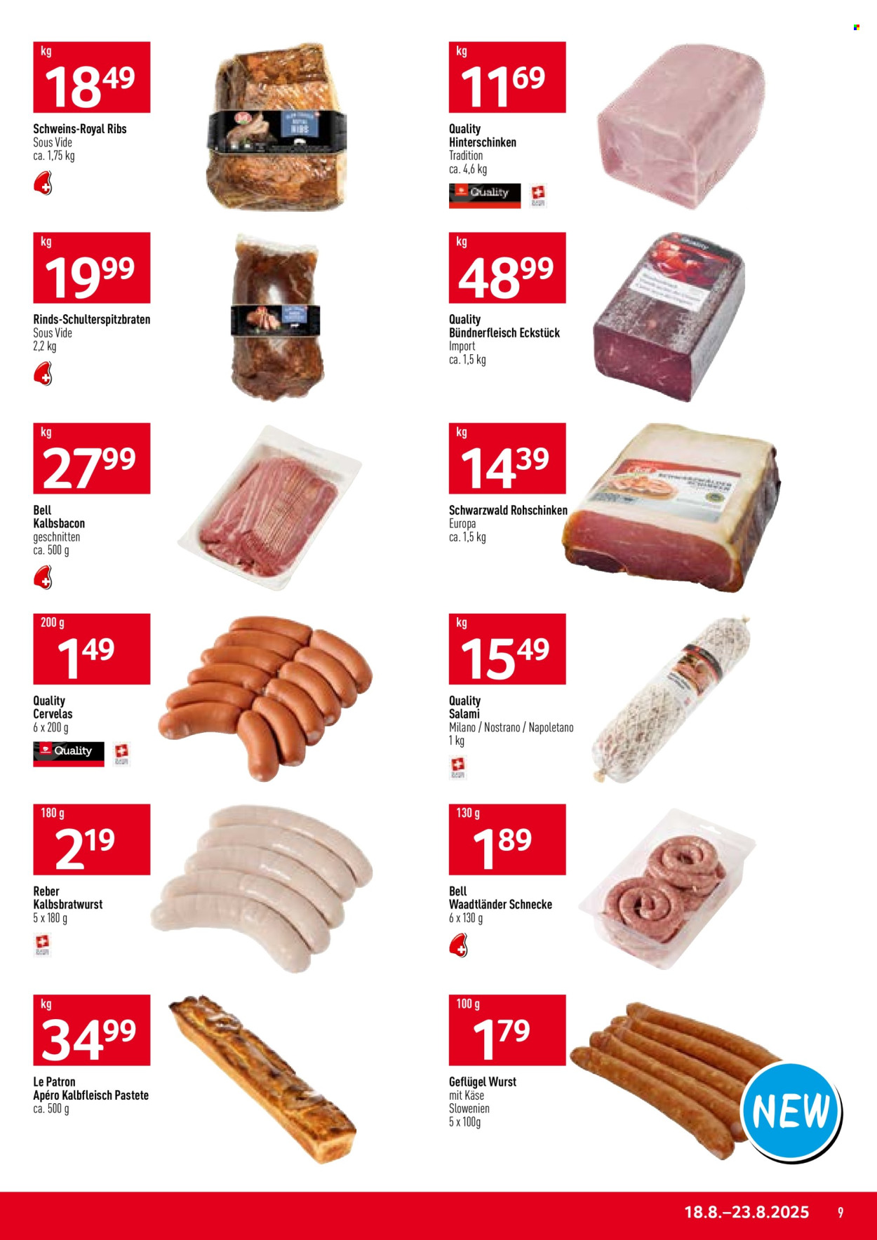 Volantino Prodega - 18.8.2025 - 23.8.2025. Pagina 9