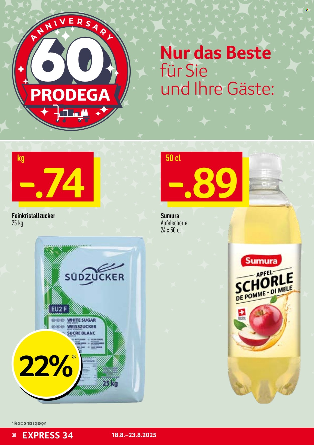 Volantino Prodega - 18.8.2025 - 23.8.2025. Pagina 38