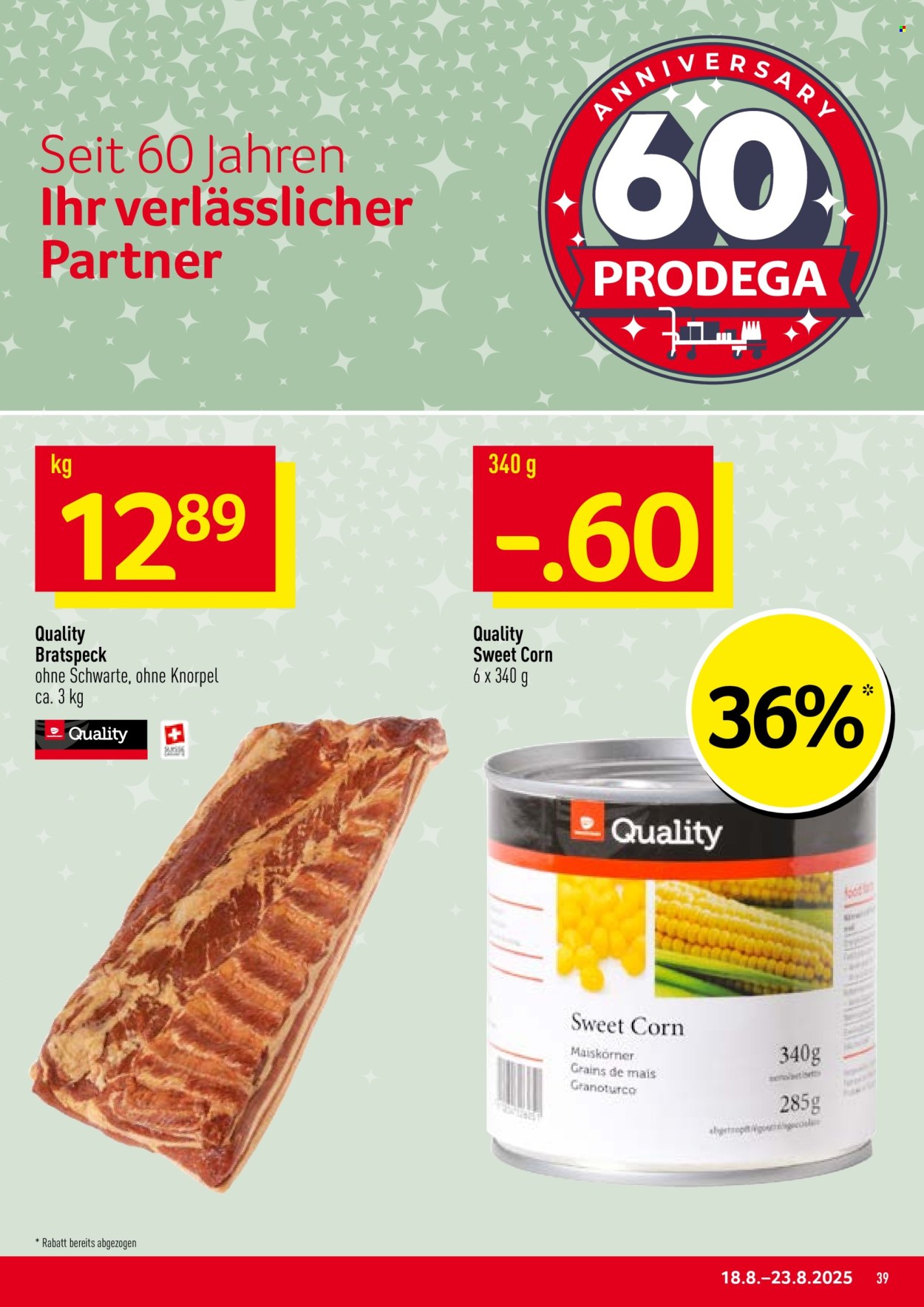Volantino Prodega - 18.8.2025 - 23.8.2025. Pagina 39