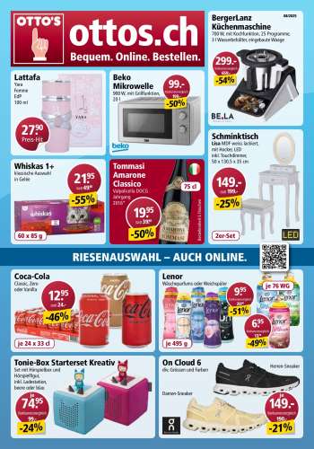 Prospekte Otto's.