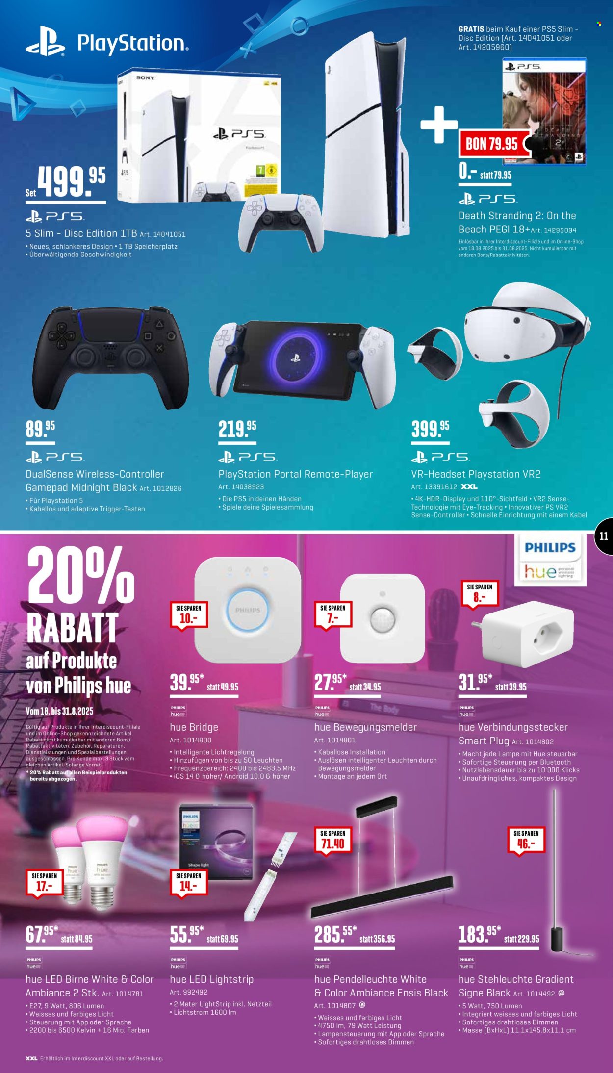 Prospekt Interdiscount - 18.8.2025 - 31.8.2025. Seite 11