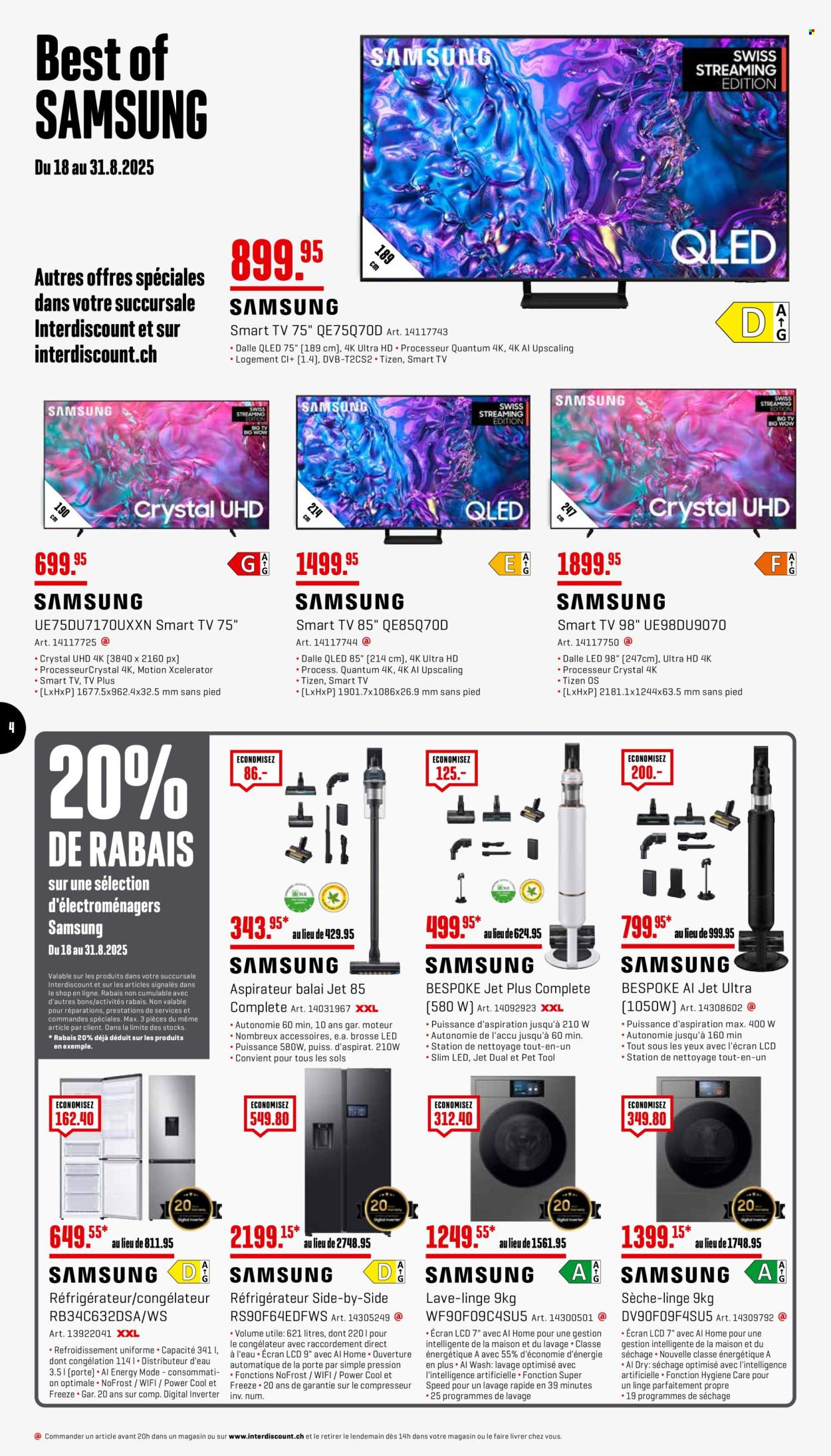 Catalogue Interdiscount - 18.8.2025 - 31.8.2025. Page 4
