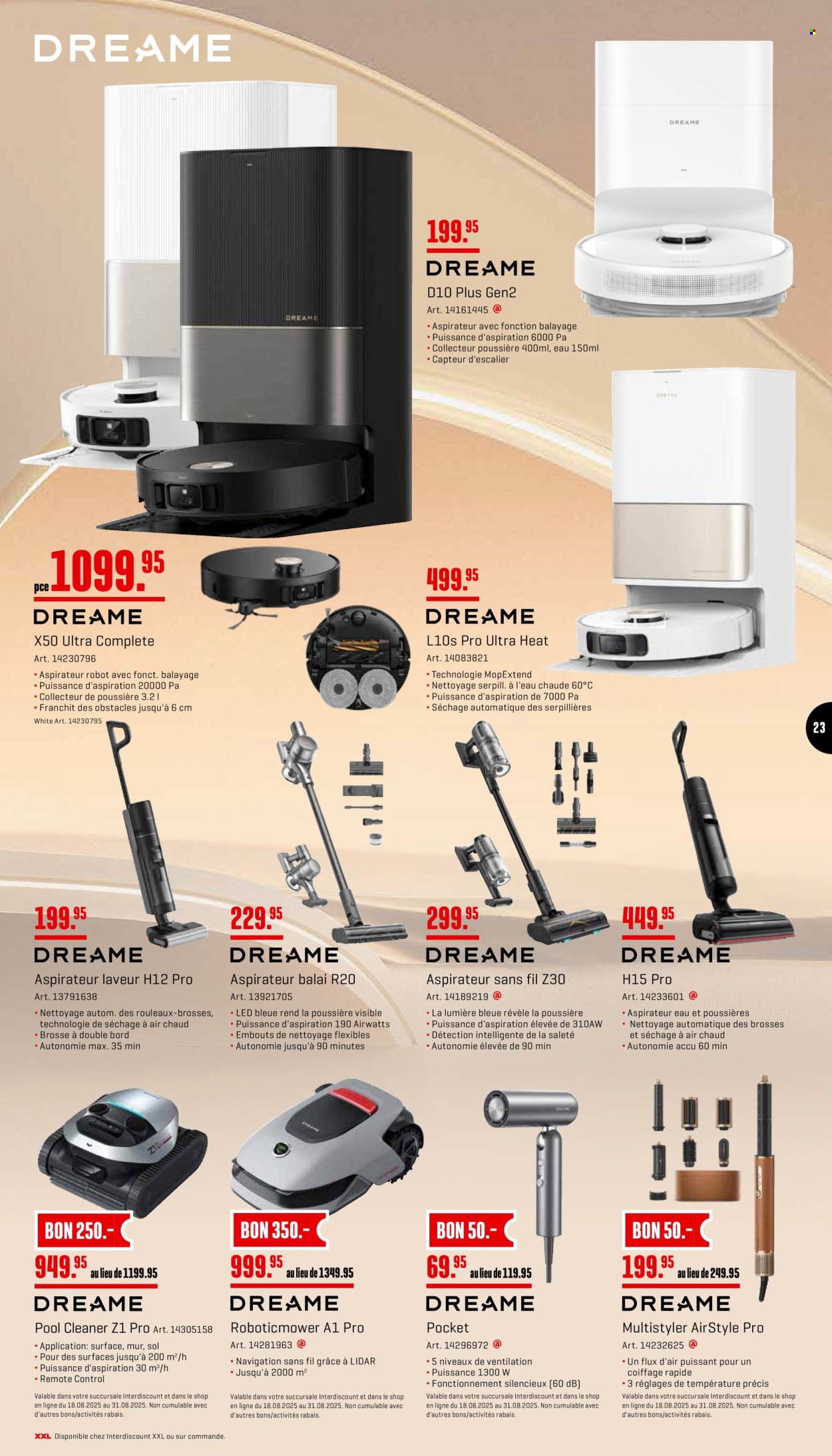 Catalogue Interdiscount - 18.8.2025 - 31.8.2025. Page 23