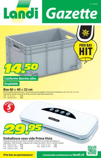 Volantino Landi - 18.8.2025 - 31.8.2025.