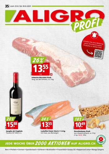 Prospekte ALIGRO - 25.8.2025 - 30.8.2025.