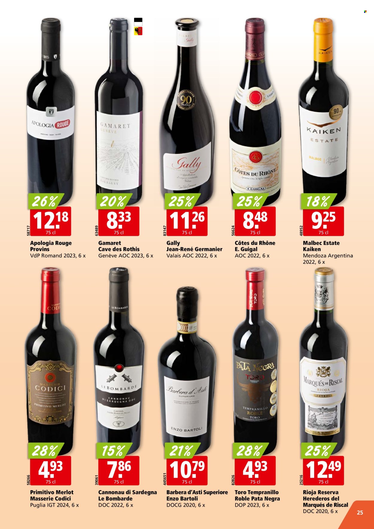 Volantino ALIGRO - 25.8.2025 - 30.8.2025. Pagina 25