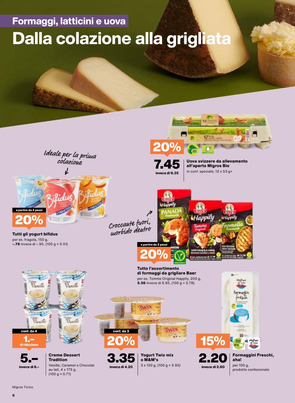 Volantino Migros - 19.8.2025 - 25.8.2025. Pagina 8