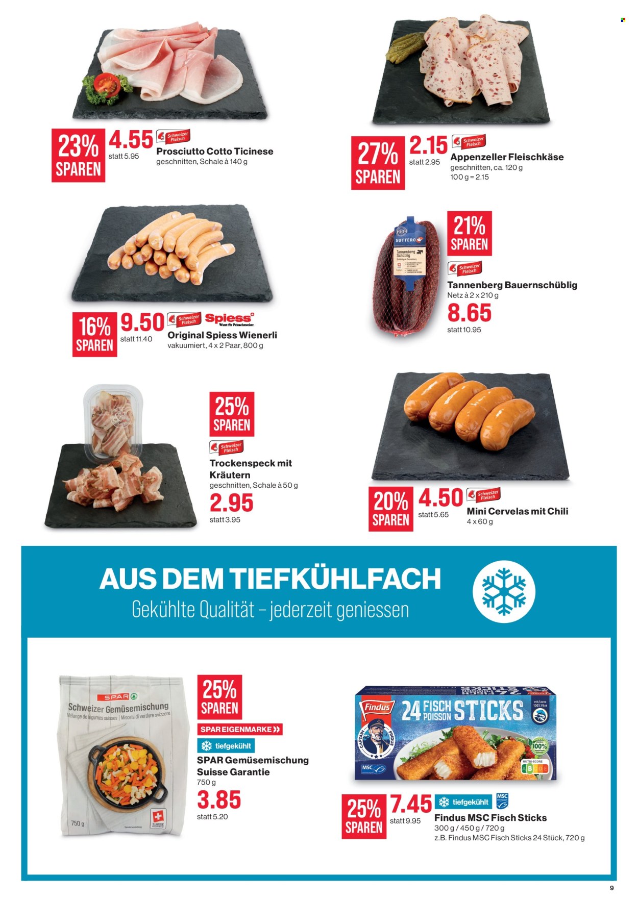 Prospekt SPAR - 21.8.2025 - 27.8.2025. Seite 9