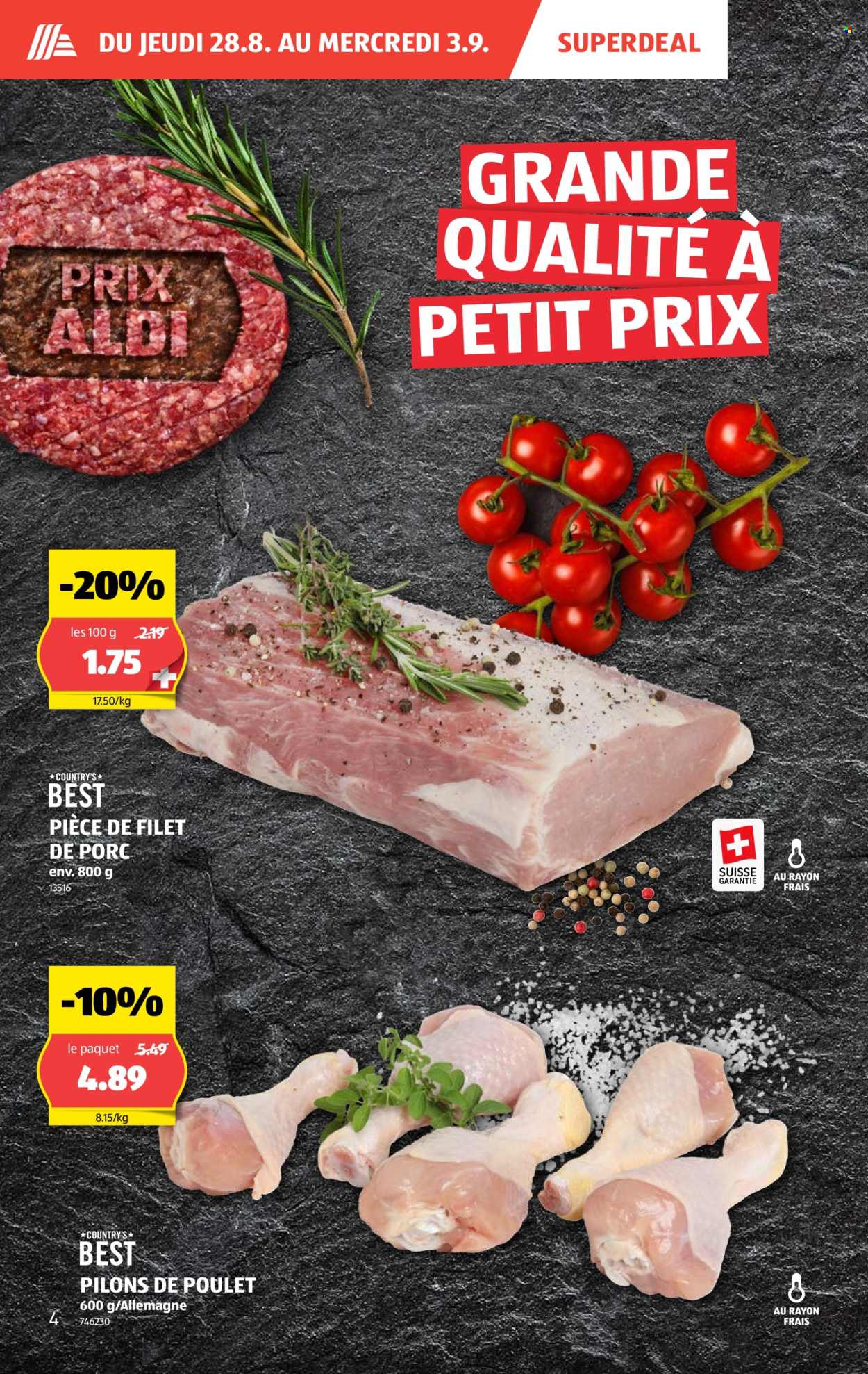 Volantino Aldi - 28.8.2025 - 3.9.2025. Pagina 4