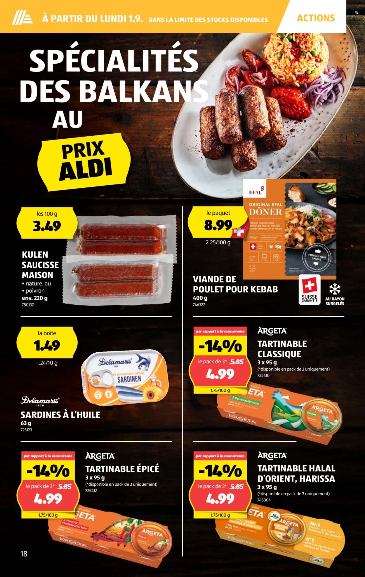 Volantino Aldi - 28.8.2025 - 3.9.2025. Pagina 18
