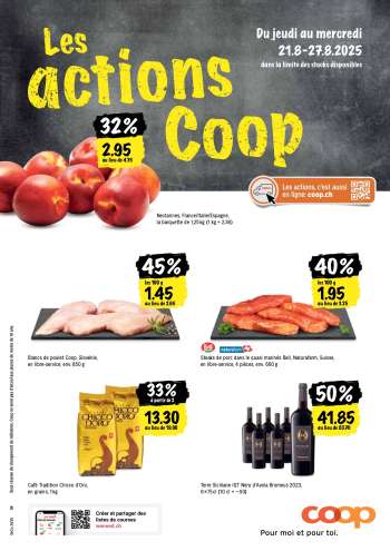 Volantino Coop - 21.8.2025 - 27.8.2025.
