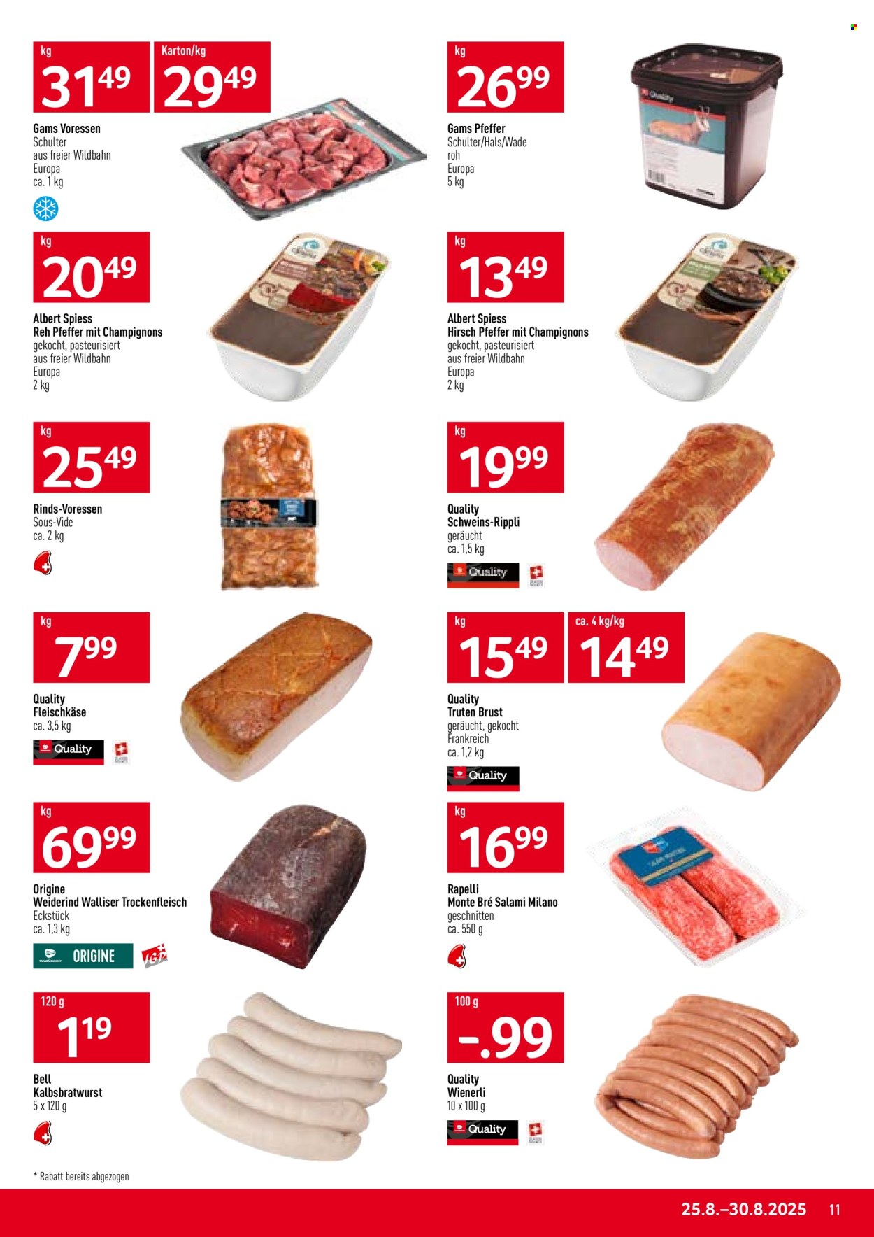 Prospekt Prodega - 25.8.2025 - 30.8.2025. Seite 11