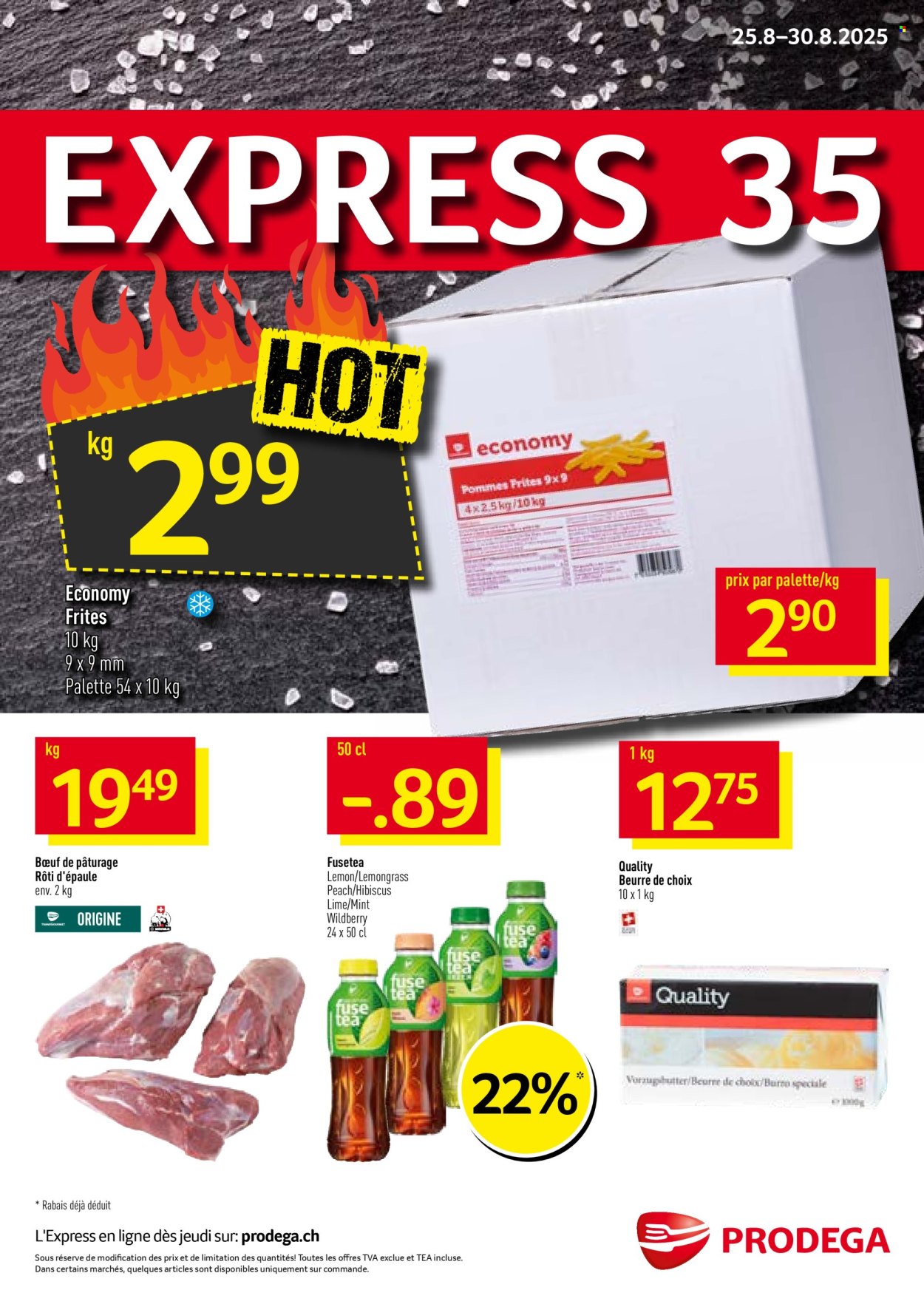Prospekt Prodega - 25.8.2025 - 30.8.2025. Seite 1