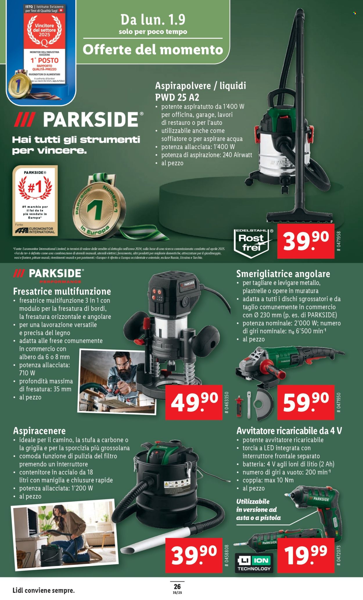 Volantino Lidl - 28.8.2025 - 3.9.2025. Pagina 28