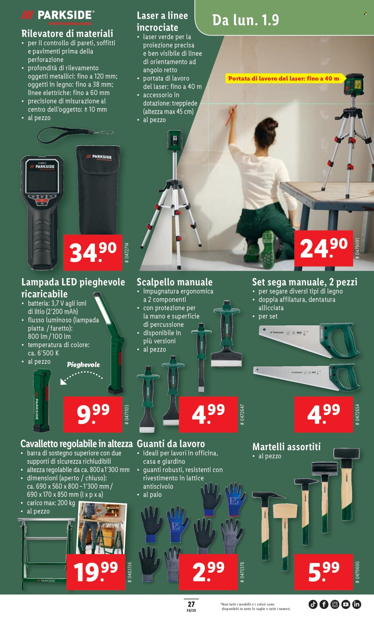 Volantino Lidl - 28.8.2025 - 3.9.2025. Pagina 29