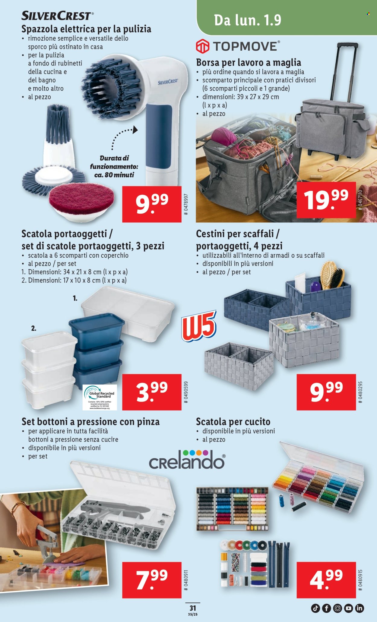 Volantino Lidl - 28.8.2025 - 3.9.2025. Pagina 33