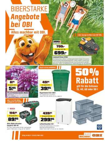 Volantino OBI - 24.8.2025 - 13.9.2025.