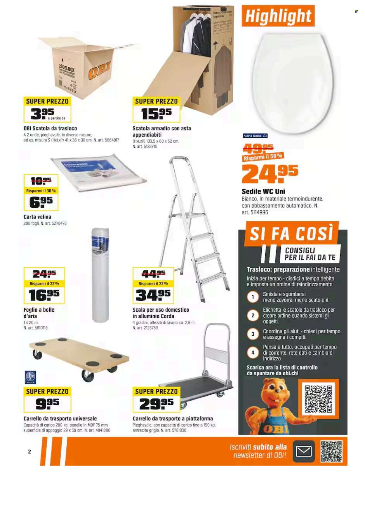 Volantino OBI - 24.8.2025 - 13.9.2025. Pagina 2