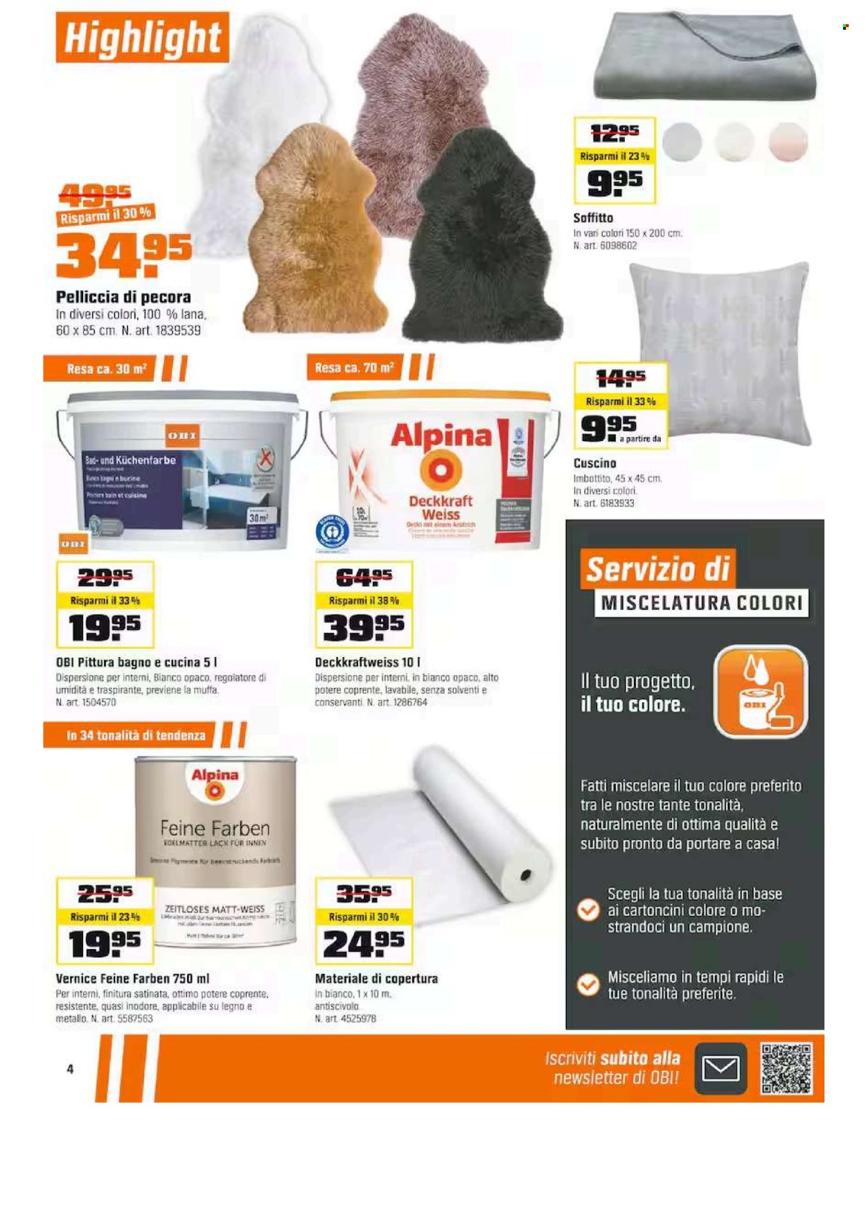 Volantino OBI - 24.8.2025 - 13.9.2025. Pagina 4