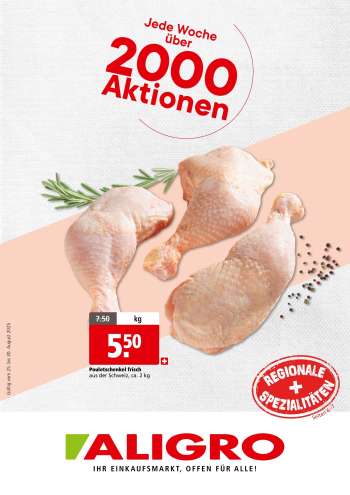 Catalogue ALIGRO - 25.8.2025 - 30.8.2025.