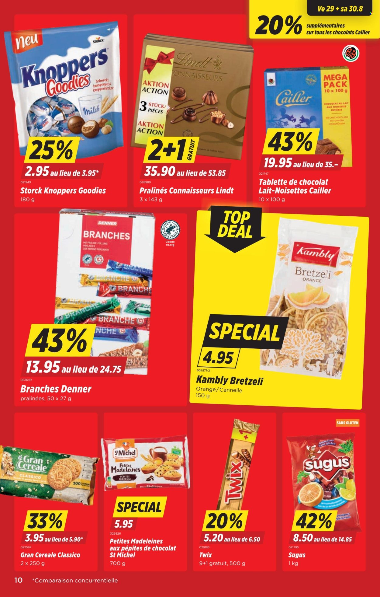Volantino Denner - 26.8.2025 - 1.9.2025. Pagina 10