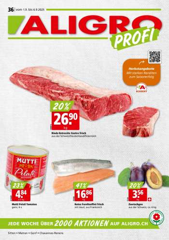 Catalogue ALIGRO - 27.8.2025 - 27.8.2025.