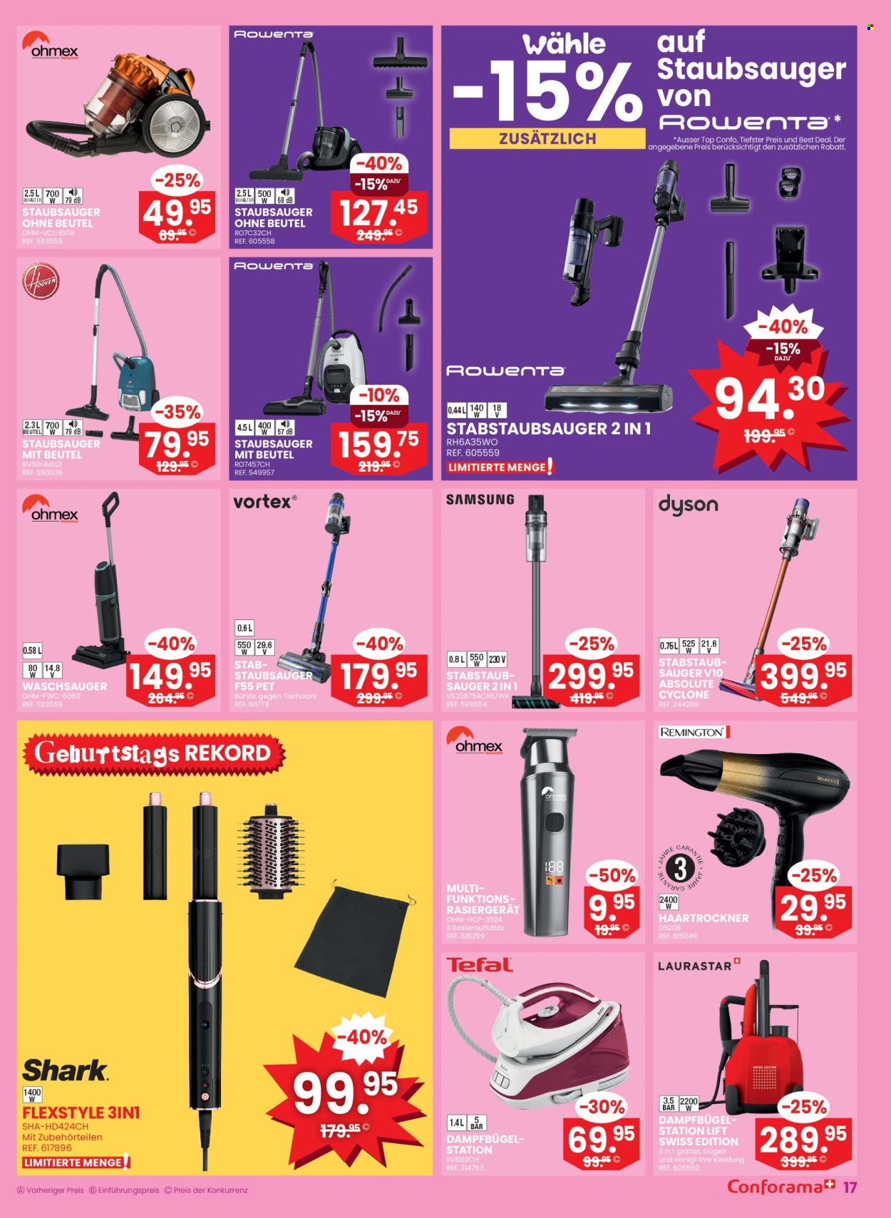 Volantino Conforama - 27.8.2025 - 9.9.2025. Pagina 17
